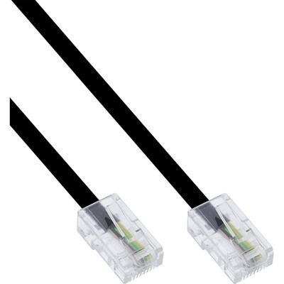 InLine® ISDN Anschlusskabel, RJ45 Stecker / Stecker (8P4C), 3m