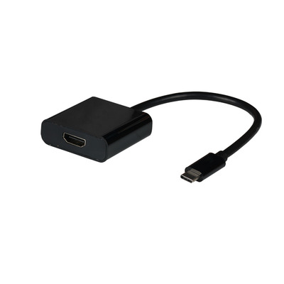 USB Typ C - HDMI Adapter, 4K60Hz -- schwarz